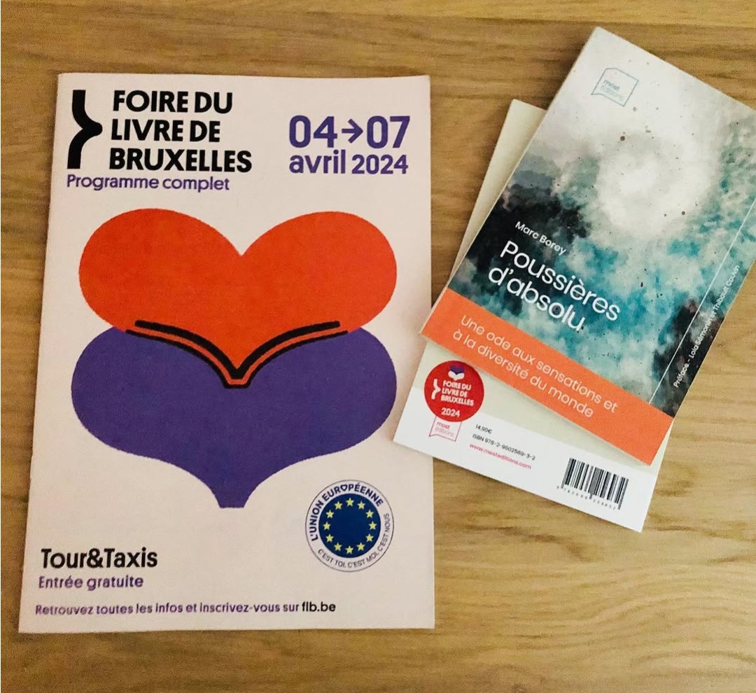 Foire du livre de Bruxelles (6 avril 2024)